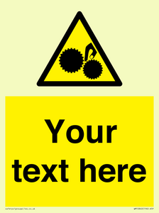 WM10840: Custom Warning: Risk of trapped fingers