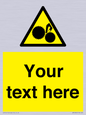 WM10840: Custom Warning: Risk of trapped fingers