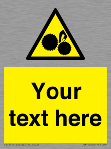 WM10840: Custom Warning: Risk of trapped fingers