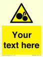 WM10840: Custom Warning: Risk of trapped fingers
