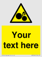 WM10840: Custom Warning: Risk of trapped fingers