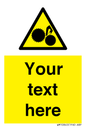 WM10840: Custom Warning: Risk of trapped fingers