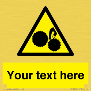 WM10840: Custom Warning: Risk of trapped fingers