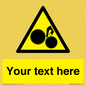 WM10840: Custom Warning: Risk of trapped fingers