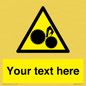 WM10840: Custom Warning: Risk of trapped fingers