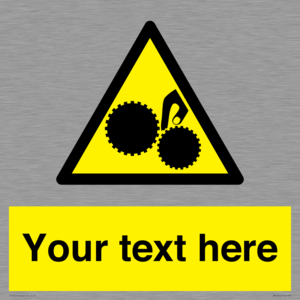 WM10840: Custom Warning: Risk of trapped fingers