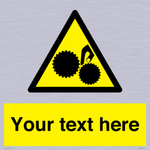 WM10840: Custom Warning: Risk of trapped fingers