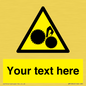 WM10840: Custom Warning: Risk of trapped fingers