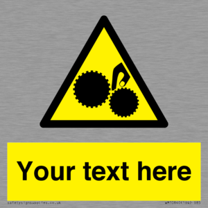 WM10840: Custom Warning: Risk of trapped fingers