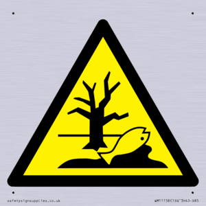 WM11158: W072 Warning: Substance or mixture that can cause an environmental hazard