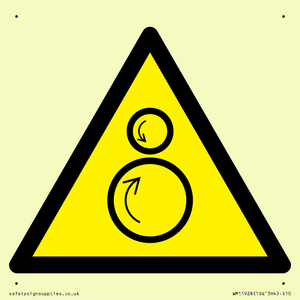 WM11928: W025 Warning: Counterrotating rollers