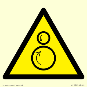 WM11928: W025 Warning: Counterrotating rollers