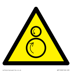 WM11928: W025 Warning: Counterrotating rollers