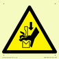 WM11934: W030 Warning: Hand crushing between press brake tool