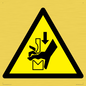 WM11934: W030 Warning: Hand crushing between press brake tool