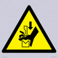 WM11934: W030 Warning: Hand crushing between press brake tool