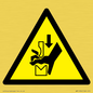 WM11934: W030 Warning: Hand crushing between press brake tool