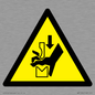 WM11934: W030 Warning: Hand crushing between press brake tool