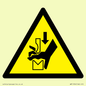 WM11934: W030 Warning: Hand crushing between press brake tool
