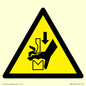 WM11934: W030 Warning: Hand crushing between press brake tool