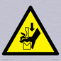WM11934: W030 Warning: Hand crushing between press brake tool