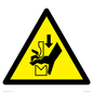 WM11934: W030 Warning: Hand crushing between press brake tool
