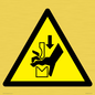 WM11934: W030 Warning: Hand crushing between press brake tool