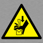WM11934: W030 Warning: Hand crushing between press brake tool