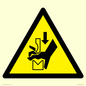 WM11934: W030 Warning: Hand crushing between press brake tool