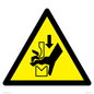 WM11934: W030 Warning: Hand crushing between press brake tool