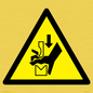 WM11934: W030 Warning: Hand crushing between press brake tool