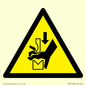 WM11934: W030 Warning: Hand crushing between press brake tool