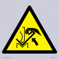 WM11936: W031 Warning: Hand crushing between press brake and material