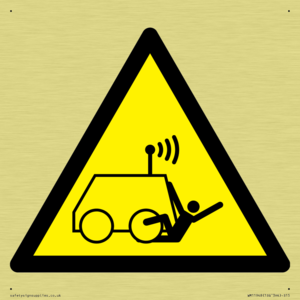 WM11948: W037 Warning: Run over by remote operator controlled machine