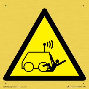 WM11948: W037 Warning: Run over by remote operator controlled machine
