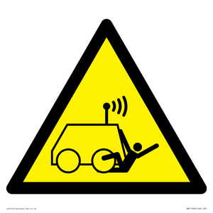WM11948: W037 Warning: Run over by remote operator controlled machine