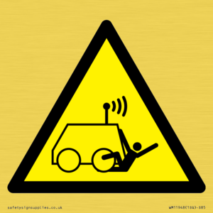WM11948: W037 Warning: Run over by remote operator controlled machine