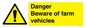 WM12045: Danger Beware of farm vehicles