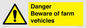 WM12045: Danger Beware of farm vehicles
