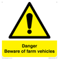 WM12045: Danger Beware of farm vehicles