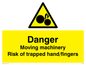 WM149: Machinery risk trapped finger
