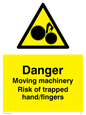 WM149: Machinery risk trapped finger