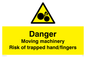 WM149: Machinery risk trapped finger