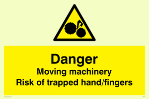 WM149: Machinery risk trapped finger