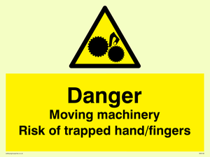 WM149: Machinery risk trapped finger