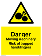 WM149: Machinery risk trapped finger