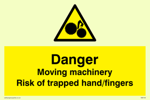 WM149: Machinery risk trapped finger