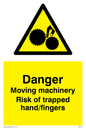 WM149: Machinery risk trapped finger