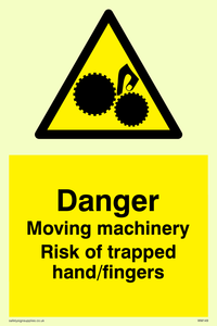 WM149: Machinery risk trapped finger