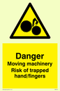 WM149: Machinery risk trapped finger